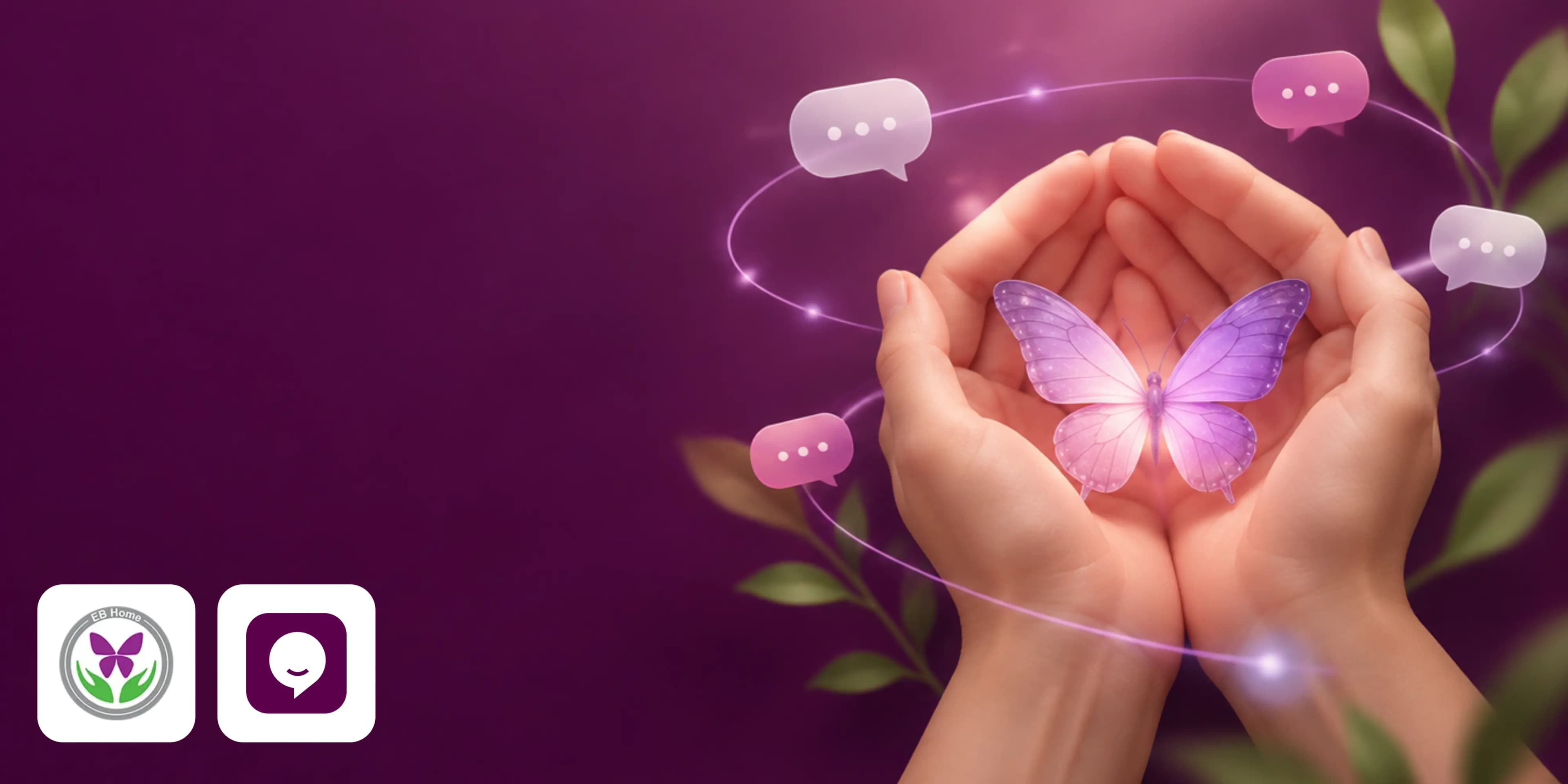 Raychat'in çevrimiçi destek widget'ı ile birlikte EB Home'ın web sitesi